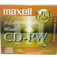 Đĩa CD-RW Maxell 700MB