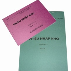 Phiếu xuất kho, nhập kho A4