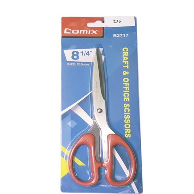 Kéo cắt giấy B2717 Comix 210mm