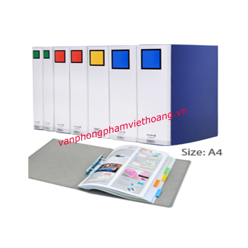 File còng ống Kingjim 1473 A4S 3cm