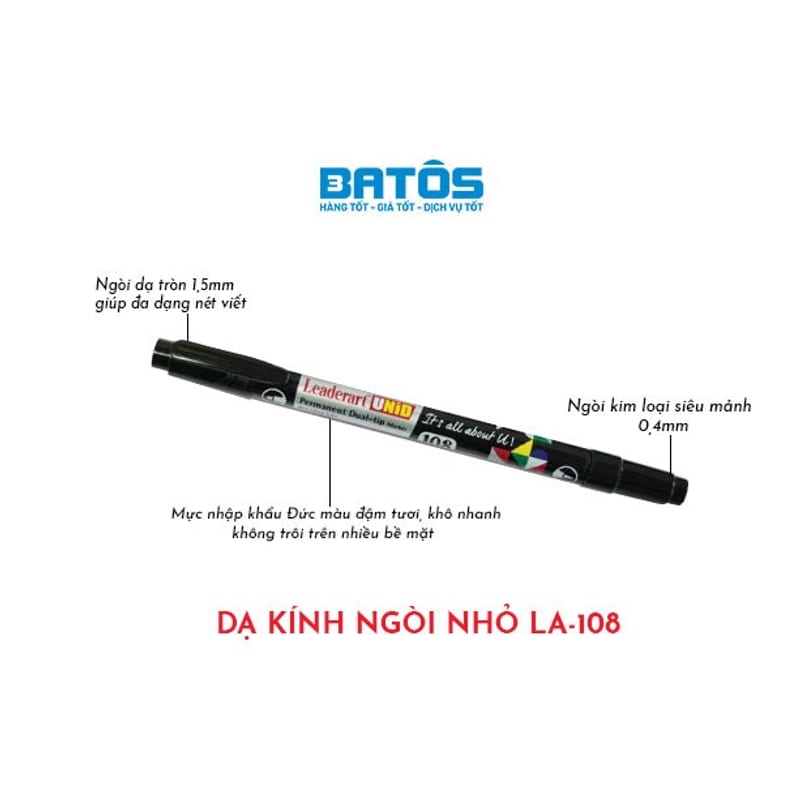 Bút dạ kính Leaderart LA-108