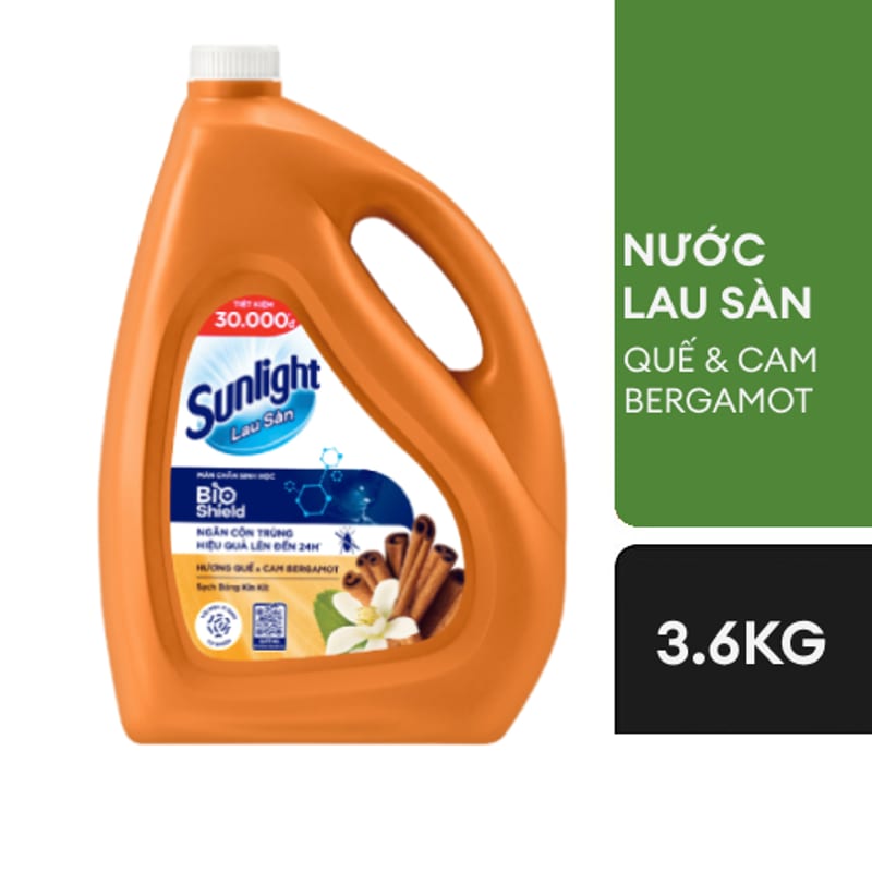 NLS Sunlight Tinh dầu Quế 3.6kg /3 can