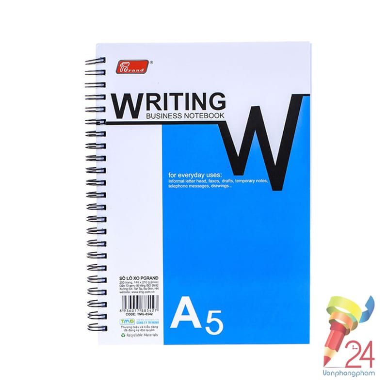 Sổ lò xo A5-200Tr