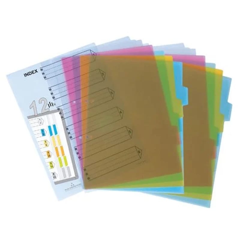 Chia file bìa 10 ( có số) (5 bộ/ tập)